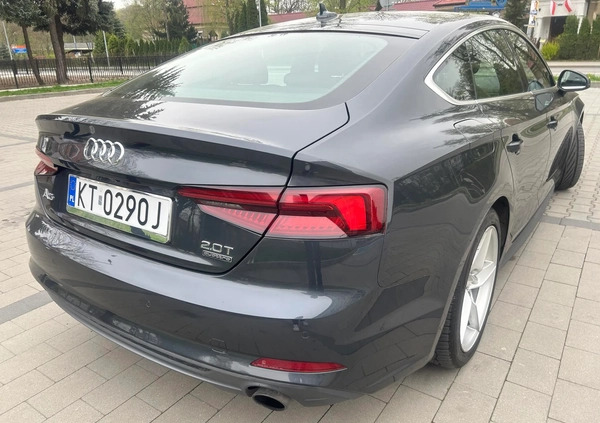 Audi A5 cena 119499 przebieg: 112500, rok produkcji 2018 z Tarnów małe 667